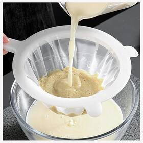 Lw80-400 Syjinhuasy Kitchen Ultra-fine Nylon Mesh Strainer Food Yogurt Sieve Lw400 White