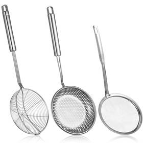 619233 Synhhergyx Spider Strainer And Skimmer Spoon Set 3-piece Stainless Steel Ladle Metal Wire 619233 Synhhergyx Spider Strainer And Skimmer Spoon Set 3-piece Stainless Steel Ladle Metal Wire