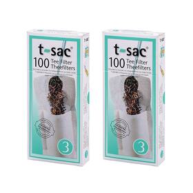 1603 T-sac 793842118056 Tea Filter Bags Disposable Infuser Number 3-size 3 To 8-cup Capa