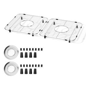 Taiheis 717956637203 2pack Sink Protectors 13 Inch X 11-5/8 Metal For Kitchen Sin