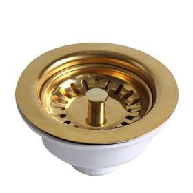 Xk223 Talea Multiple Color Bowl Type Stainless Steel Sink Strainer Drain Kit For Kitchen