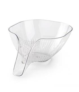 Target 886804170572 Lot Of 2 Strainer/drain Baskets - Dishwasher Safe/clear/43oz Capacity New