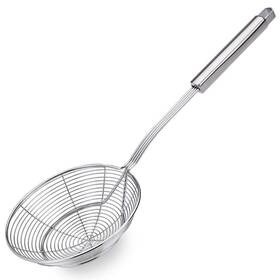 Temchy 611138980180 Spider Strainer Skimmer Ladle 5.5 Inch Stainless Steel Solid Basket