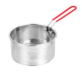 Rs20-t072 Tenta Kitchen Pasta Strainer Boiling Blanching Colander Vegetable Steamer Basket Stainless