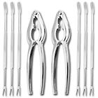 Tetebak0928017 Seafood Tools Tool Kit Set With Crab Crackers And Forks