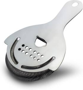 Sshs02 The Art Of Craft Hawthorne Strainer Stainless Steel Cocktail For Home Bar And Silver
