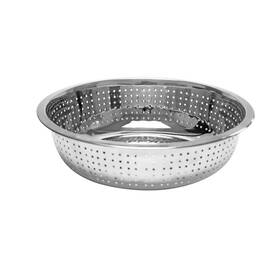 Slcil11s Thunder Group Excellante Stainless Steel Colanders 11-inch 2.0mm Holes Kitchen Pasta