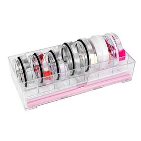 Skt474 Thxbag Tumbler Lid Organizer Adjustable Cup Lids And Straws Inside Cabinet Organize