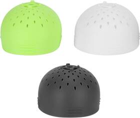 Tita-dongmap4u26gw040694 Tita-dong 3pcs Mini Colander Silicone Can Filter Cover Strainer Gray White Green