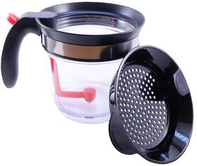Tiyoorta 752541006316 Fat Separator And Gravy Oil Separator- 4 Cup Capacity Body With Stra Tiyoorta 752541006316 Fat Separator And Gravy Oil Separator- 4 Cup Capacity Body With Stra