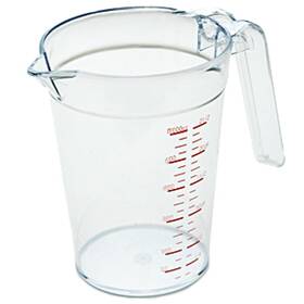 Tkg 9982402 Endo Shoji Bmz2403 Commercial Measuring Cup 33.8 Fl Oz 1 000 Cc Clear