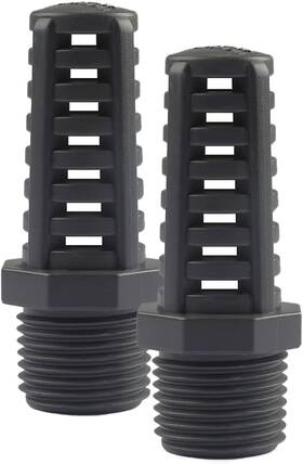 Gs031503 Tomex 1/2 Inch Threaded Suction/overflow Strainer Screen 2 P