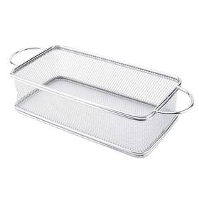 Topincn 708223344405 Stainless Steel Fry Basket Multi-function Mesh Frying With Handles Kit