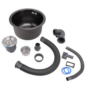 Yaogohuav7wuyktf40-11 Totitom Kitchen Sink Undermount Stainless Steel Single Bowl Mini Round Yaogohuav7wuyktf40-11 Totitom Kitchen Sink Undermount Stainless Steel Single Bowl Mini Round