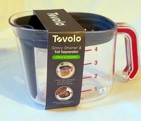Tovolo 010591072621 Gravy Strainer And Fat Separator 4 Cup New Tovolo 010591072621 Gravy Strainer And Fat Separator 4 Cup New