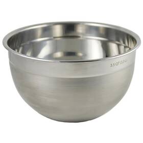 80-15350 Tovolo Stainless Steel Mixing Bowls 3.5 Quart - Metal Nesting Bowl With