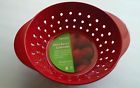 Tovolo Mini-colander For Berries Red Candy Apple Color 874376001349