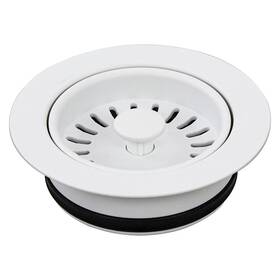 4110-01 Transolid 608197222856 Plastic Disposal Strainer 3.5-in White