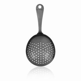 True Brands 842094157808 Gunmetal Julep Strainer By Viski True Brands 842094157808 Gunmetal Julep Strainer By Viski