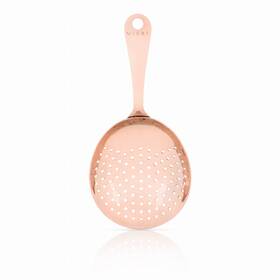 True Brands 876718048784 Copper Julep Strainer By Viski True Brands 876718048784 Copper Julep Strainer By Viski