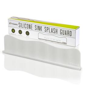 Ssg12206 Tyoaro Silicone Sink Splash Guard - Water For Kitchen Bright White