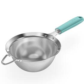 Et-fms01-m-as U-taste 18/8 Stainless Steel Mesh Strainer 5.5 Inch Kitchen Fine Sieve Food Col
