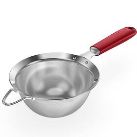 Et-fms01-m-r U-taste 18/8 Stainless Steel Mesh Strainer 5.5 Inch Kitchen Fine Sieve Food Col Et-fms01-m-r U-taste 18/8 Stainless Steel Mesh Strainer 5.5 Inch Kitchen Fine Sieve Food Col