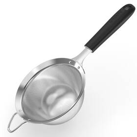 Et-fms01b2-m-bk U-taste Medium Fine Mesh Strainer 18/8 Stainless Steel 4.73in 30 Kitchen Food S