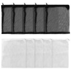 2zu0164322fekjq3c3 Ueetek 10pcs Mesh Filter Bag Nylon Media Zipper Aquarium