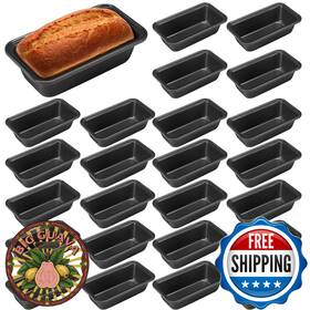 B0db8clzkr Uiifan 24-pc Mini Loaf Pans Nonstick Small Banana Bread Tins Carbon Steel B0db8clzkr Uiifan 24-pc Mini Loaf Pans Nonstick Small Banana Bread Tins Carbon Steel