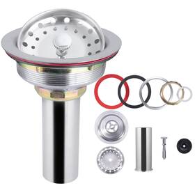 Ugkd-003 Uni-drain Kitchen Sink Stainless Steel Replacement Kits For Opening 3-1/2 Inch With B