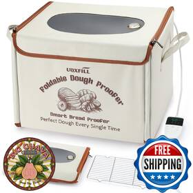 B0fh4qdsjf Uoxfill Folding Bread Proofing Box With Temp Control 50-122 48h Timer Dough Proofer