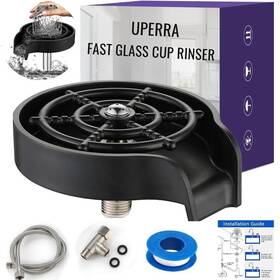 Uperra 783495428909 Glass Rinser For Kitchen Sink - Quick Faucet Cup Washer With Complet Uperra 783495428909 Glass Rinser For Kitchen Sink - Quick Faucet Cup Washer With Complet