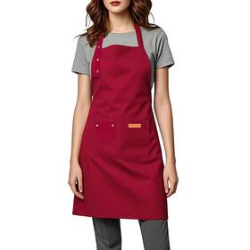 Ursapela 730425427525 Kitchen Cooking Apron For Women Men Water-resistant Artist Barista Baking Cra