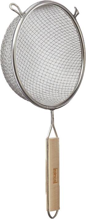 Usa 445048744722 Strainer 6.25-inch Diameter Fine Double Mesh Medium Tin Tan Usa 445048744722 Strainer 6.25-inch Diameter Fine Double Mesh Medium Tin Tan