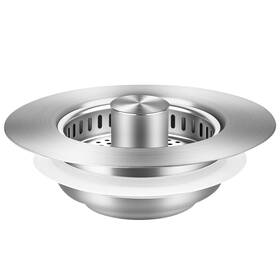 Scdl-001 Usahanke Kitchen Sink Drain Strainer/strainer Basket Upgraded 3 In 1 Stainless Steel
