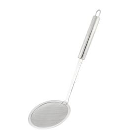 Uxcell 602451680031 Kitchen Stainless Steel Fine Wire Mesh Strainer Skimmer Ladle 10cm Dia