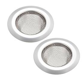 Uxcell 784958999912 2pack Kitchen Sink Garbage Strainer 1.5 Inch Stainless Steel Disposal