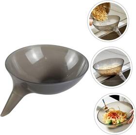 Vedusa 767478813975 Light Grey Draining Bowl Plastic Colander Sifter Strainer Food Strainers Stra