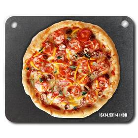B0cj99g2xn Vevor 16x14.5 Inch Carbon Steel Pizza Baking Plate - Pre-seasoned Crispy