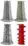 Zpv-1132 Vkp250-5 Victorio Kitchen Products Four-piece Accessory Pack For Vkp250 Food Strainer By 787543821476