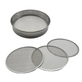 Sifter001 Vonoso Soil Sifter Set With 3 Sieve Meshes For Rock And Sand Sifter-made Of S