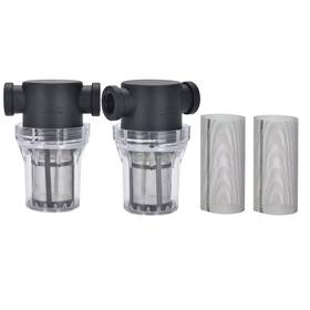 Pa66 Voya 975253400911 2 Pcs Water Filter Twist-on Pipe Strainer Nylon Cover Pc Bowl With 40