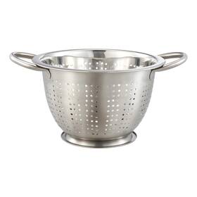 Ms8902010120 Wazir Chand & Co Pvt Ltd Mainstays Ss 5 Quart Multi-use Colander For Straining Draining And Rinsing Pasta Fr Ms8902010120 Wazir Chand & Co Pvt Ltd Mainstays Ss 5 Quart Multi-use Colander For Straining Draining And Rinsing Pasta Fr