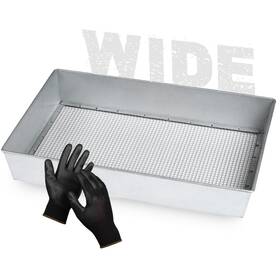 Sftr-450-mtl Wenses Soil Sifter Wide Size 17.5 X 11.5 Inches With 1/4-inch Mesh Garden Sieve