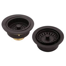 Co2165s-12 Westbrass 673604000112 Combo Pack 3-1/2 Inch Post Style Large Kitchen Sink Waste Disposal Dra
