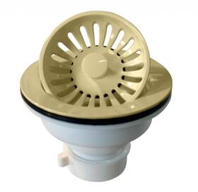 D2143p-51 Westbrass 673604308201 4-3/8 Inch Push-pull Style Large Kitchen Sink Basket Strainer P