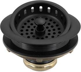 A214-62 Westbrass 673604349402 3-1/2 Inch Post Style Large Kitchen Sink Basket Strainer 1-pack Matte B A214-62 Westbrass 673604349402 3-1/2 Inch Post Style Large Kitchen Sink Basket Strainer 1-pack Matte B
