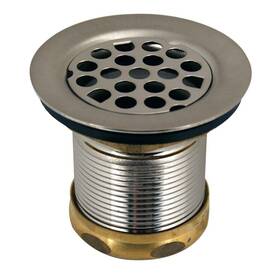 D2181-07 Westbrass 747028058070 Grid Basket Style Bar Sink Strainer Satin Nickel