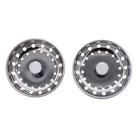 D214s-2p-26 Westbrass 747028214919 3-1/2 Inch Standard Stainless Steel Post Style Large Kitchen Sink Bas